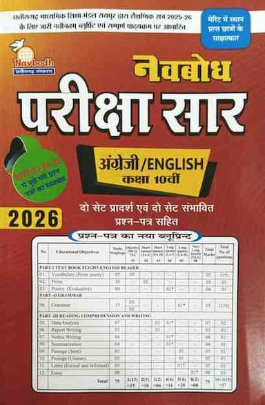 pariksha-sar-English-class-10