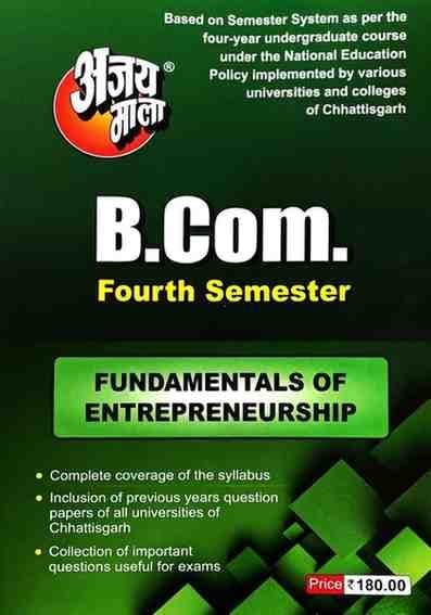 FundamentalsofentreneurshipB.Com4thSem