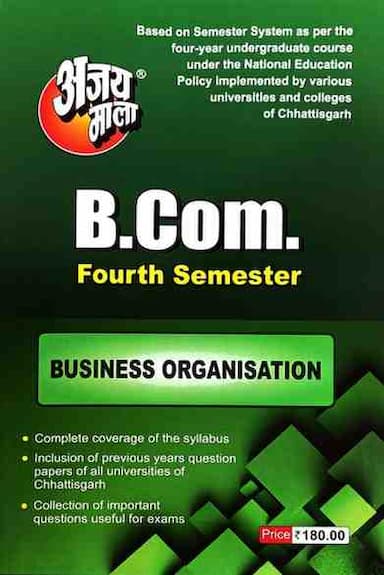BusinessorganizationB.Com4thSem
