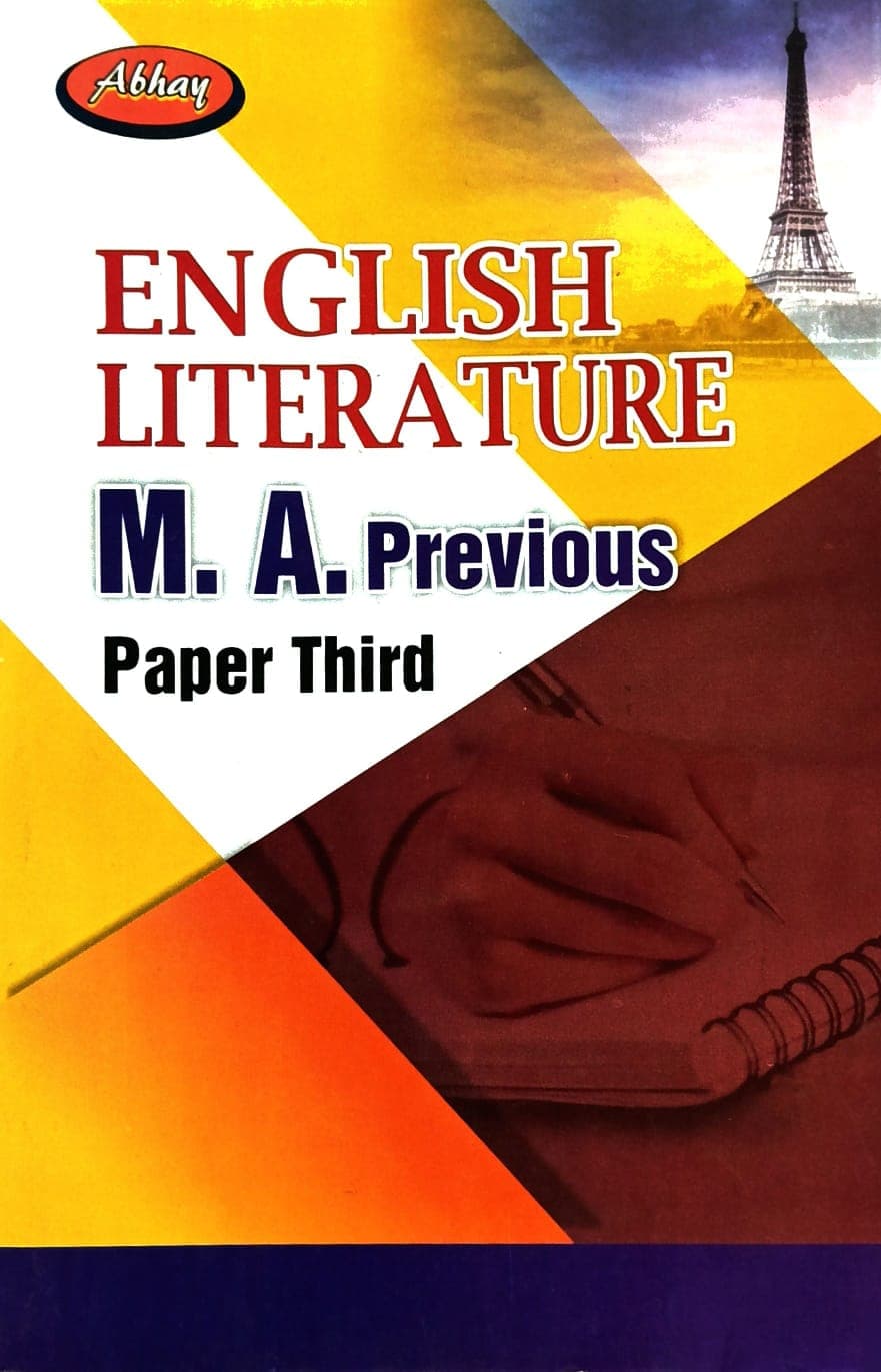 Abhay English literature ma previous paper 3