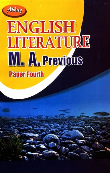 Abhay English literature ma previous paper 4