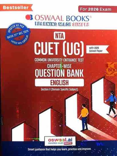 oswal nta cuet ug question bank english cover