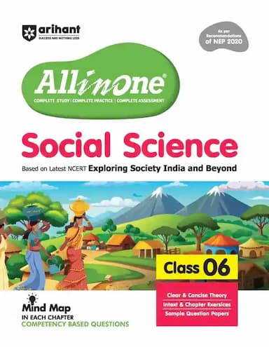 Arihantallinonesocialsciencebookforclass62027exam